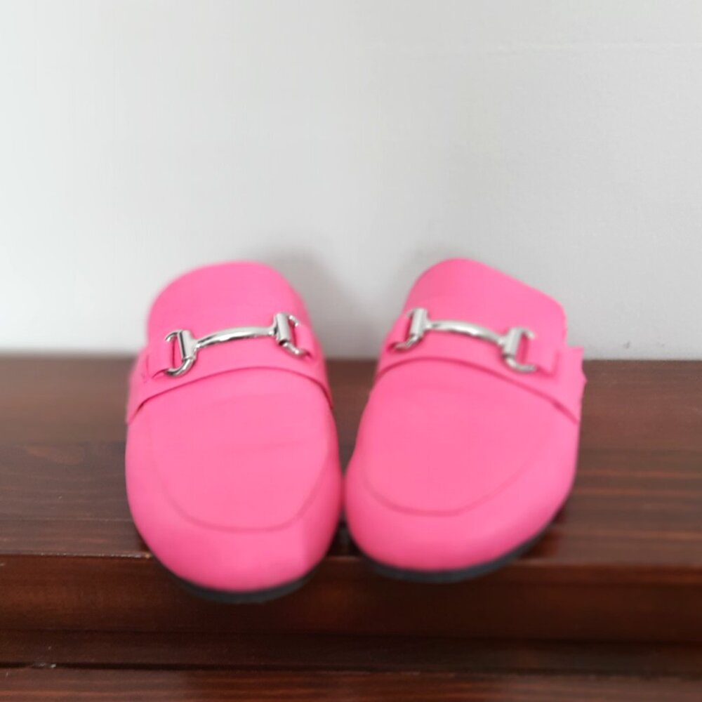 Steve Madden Kandi Pink Mules Size 6 - Picture 2 of 7